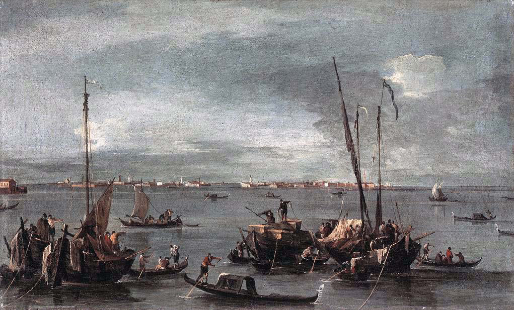 The Lagoon Looking toward Murano